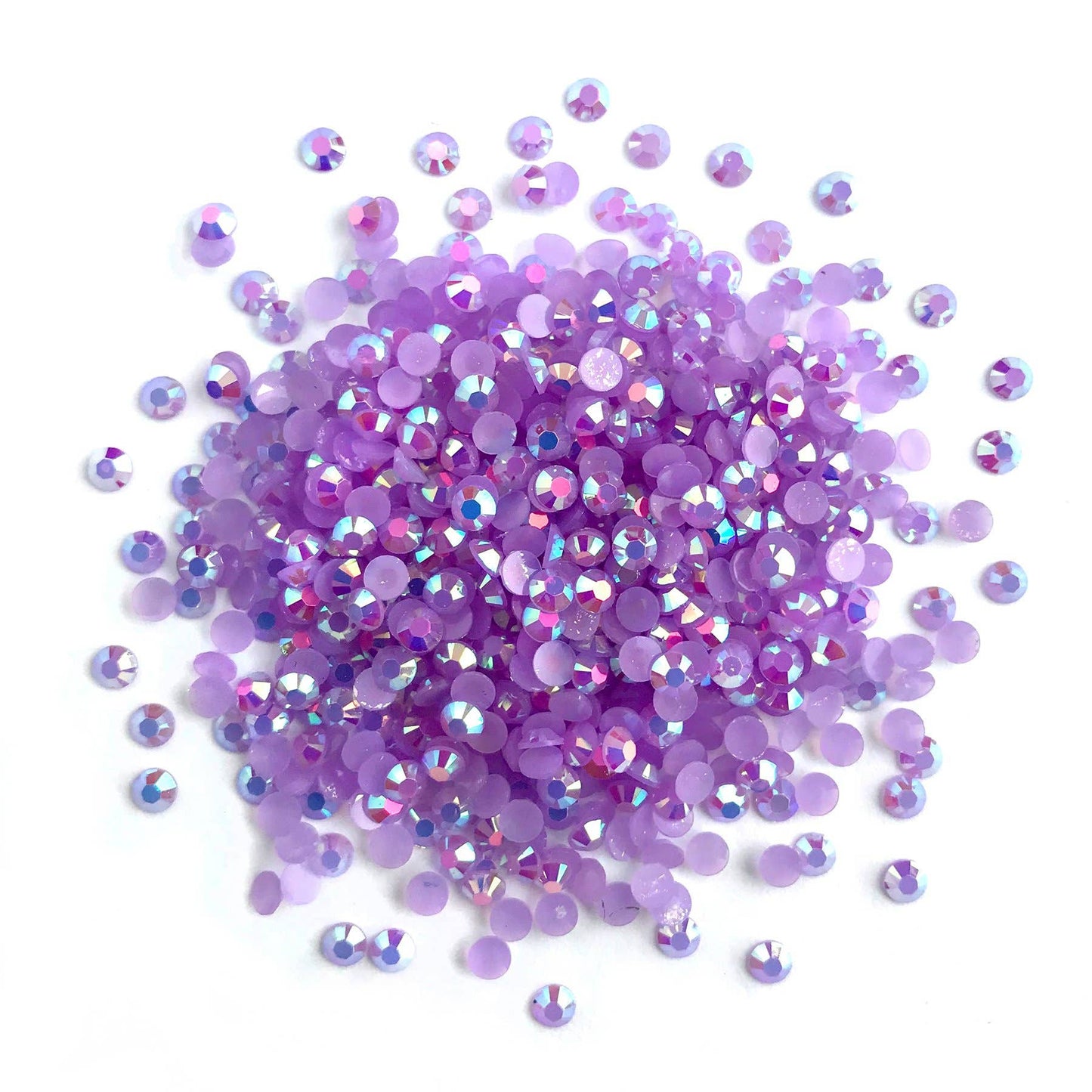 Jewels - Lt. Amethyst AB Flat Back Jewelz
