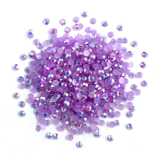 Jewels - Lt. Amethyst AB Flat Back Jewelz