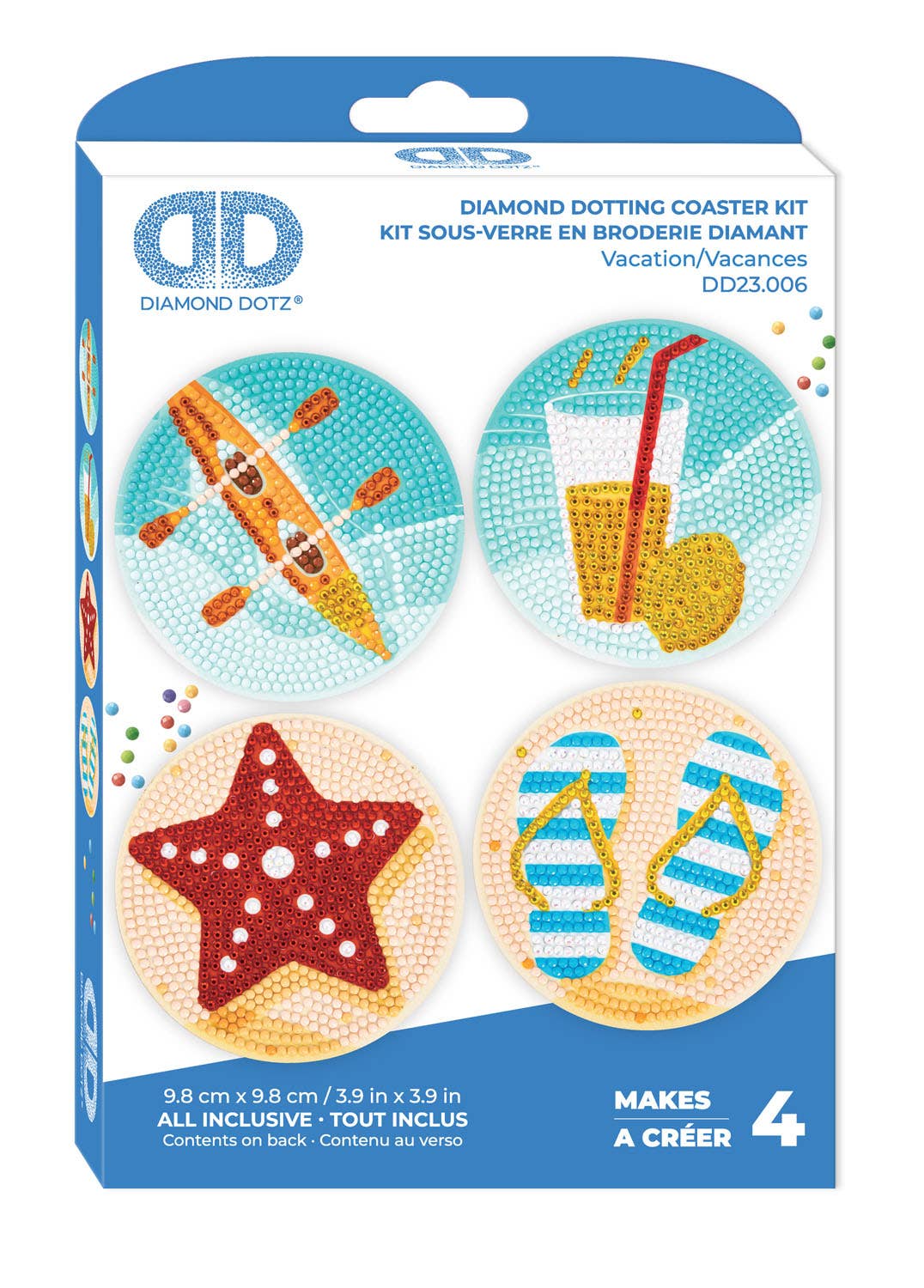 Diamond Dotz - Coasters - Vacation