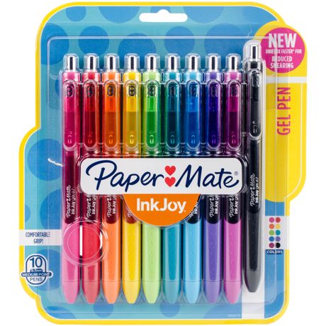 Pens - Paper Mate Inkjoy Gel Pens .7mm 10/Pkg