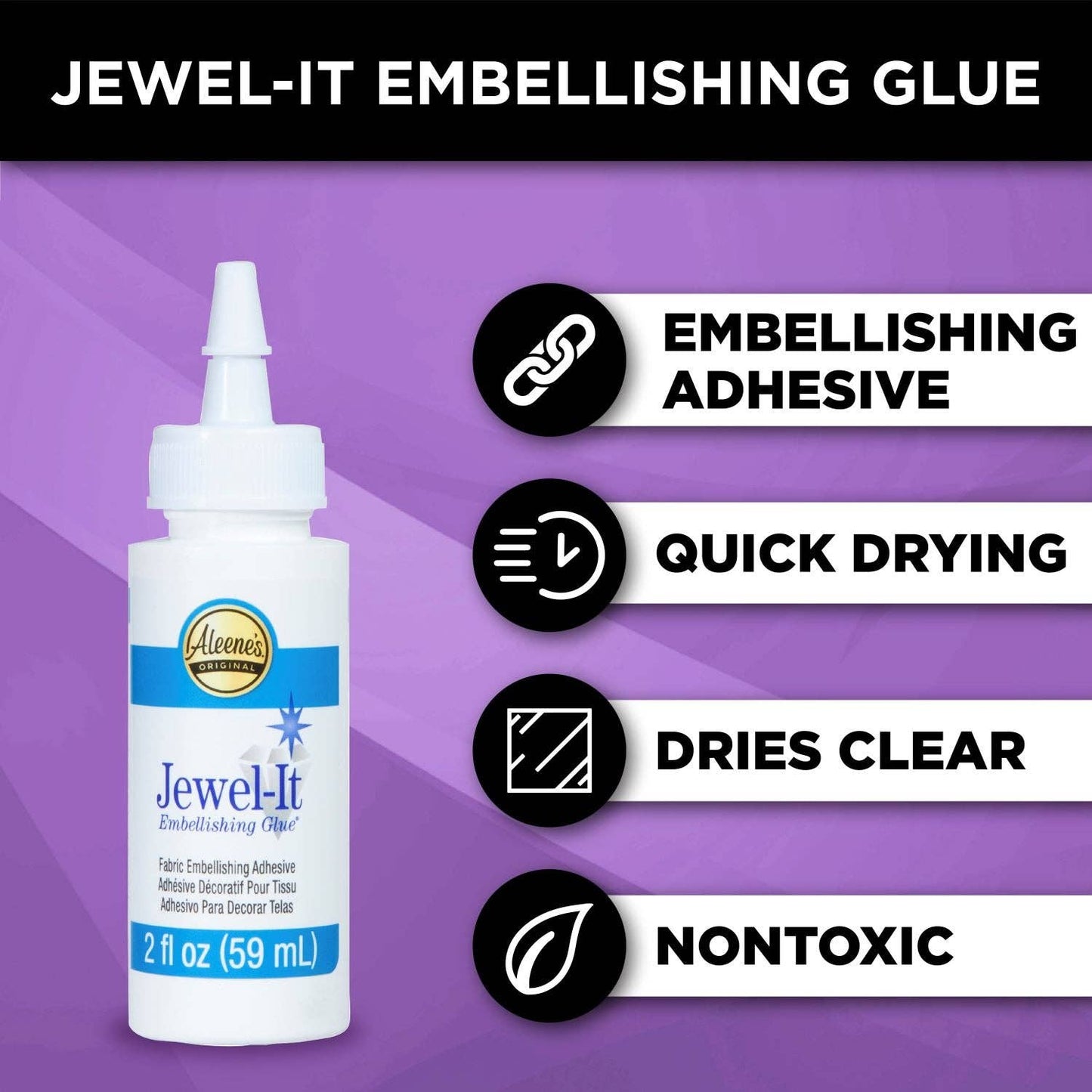 Adhesive - Aleenes Jewel-It Embellishing Glue 2 fl. oz.