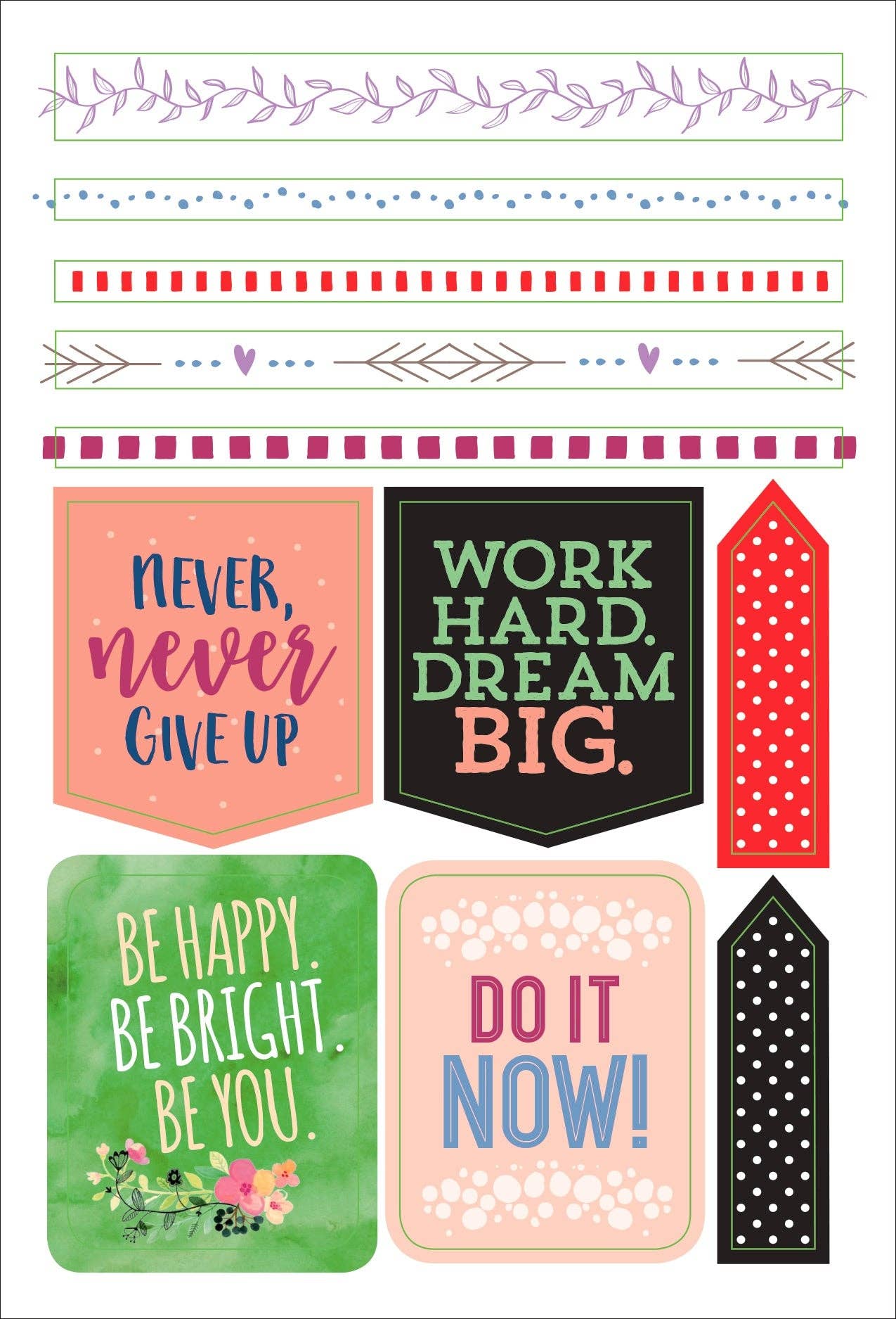 Stickers - Essentials She Believed She Could Planner