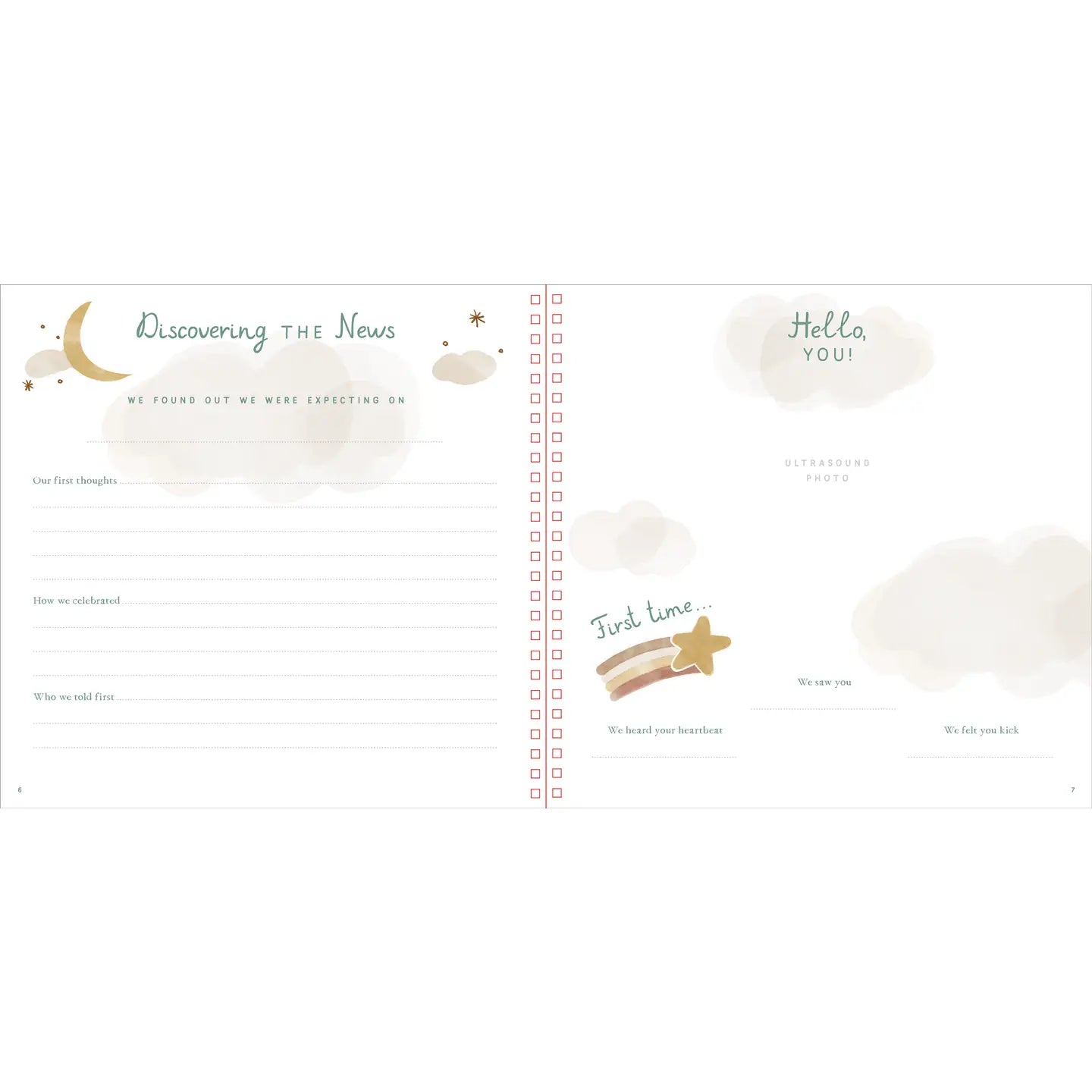 Book - Baby's First Years: A Modern Memory with Keepsake Box