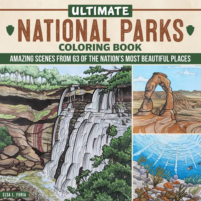 Coloring Book - Ultimate National Parks