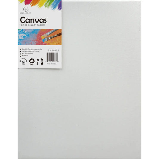 Canvas - Wrapped White 1-ct (Size Options Available)