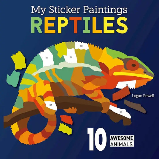 Sticker - My Sticker Painting Book Reptiles