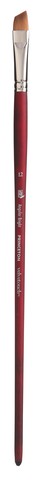 Paint Brush - 	Velvetouch Golden Taklon Long Handle Angle Bright 12