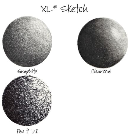 Paper - Canson XL Sketch Foldover Pad 5.5"X8.5"