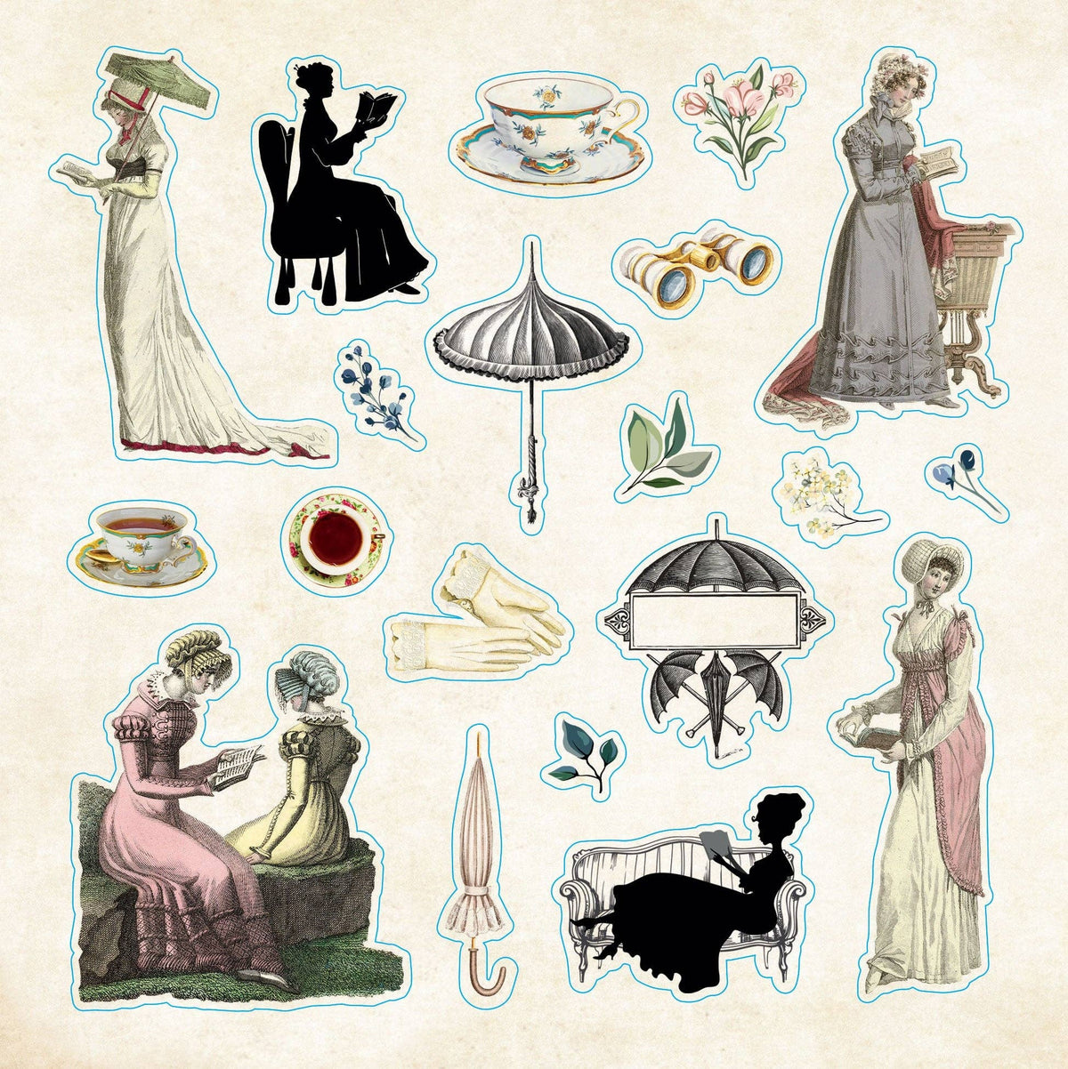 Stickers - Bibliophilia Ephemera Sticker Book