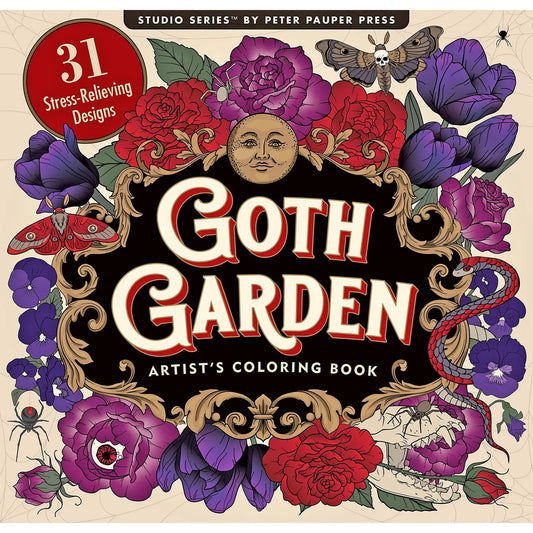 Coloring Book - Goth Garden Adult Coloring Book