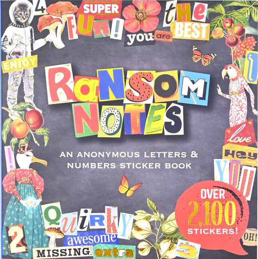 Stickers - Ransom Notes Sticker Book