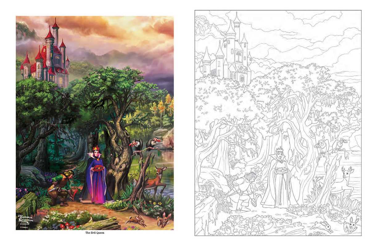 Coloring Book - Disney Dreams Collection Thomas Kinkade Studios Celebrations Coloring Book by Thomas Kinkade Studios: Paperback; 96 pages