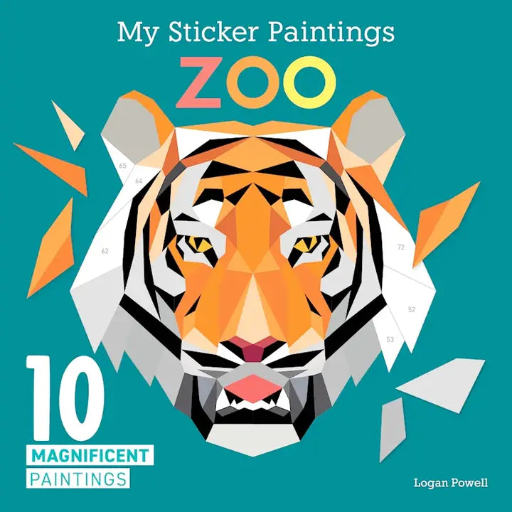 Sticker - My Sticker Painting Book Zoo