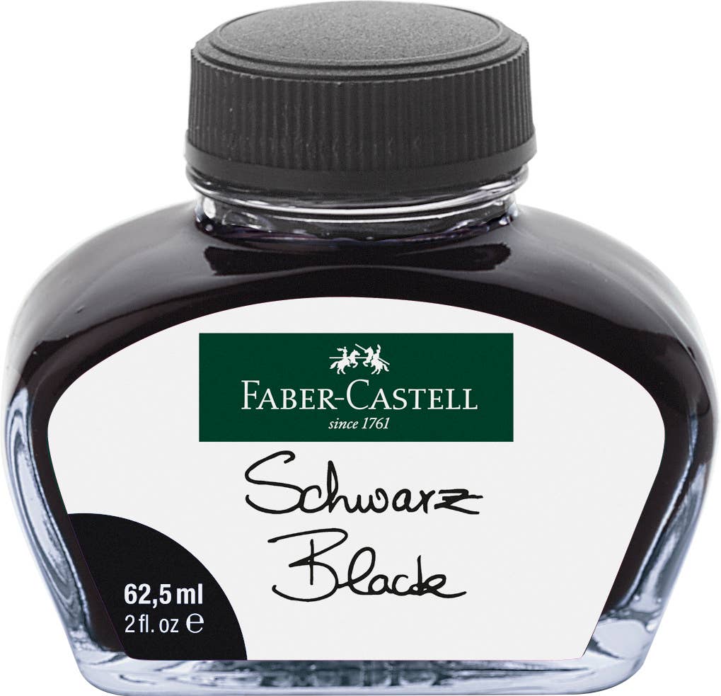 Ink - Fountain Pen Ink Bottle, 62.5ml Black