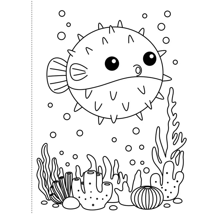 Coloring Book - Under the Sea Coloring Book