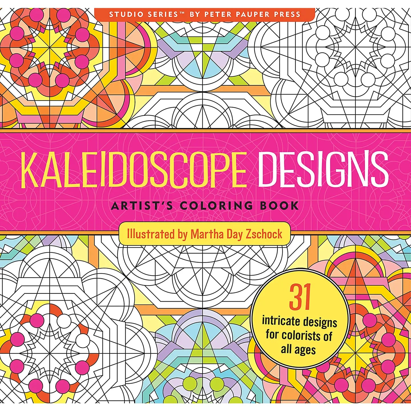 Coloring Book - Kaleidoscope Designs Artist's Coloring Book