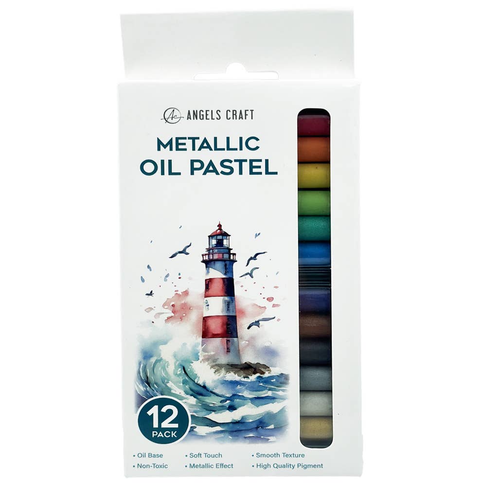 Paint - Oil Pastel Metallic Set of 12