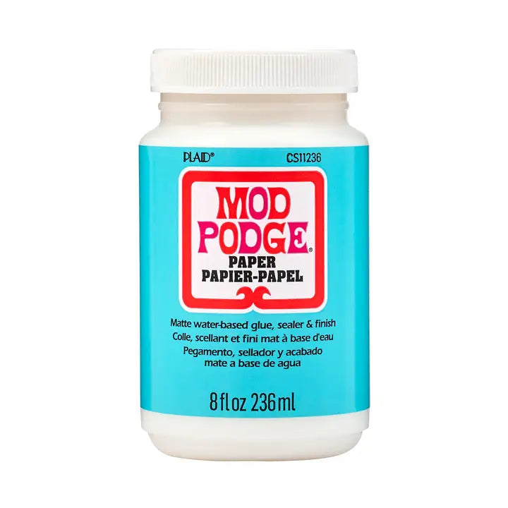 Adhesives - Mod Podge Paper Matte, 8oz – Lincoln City Art Supply