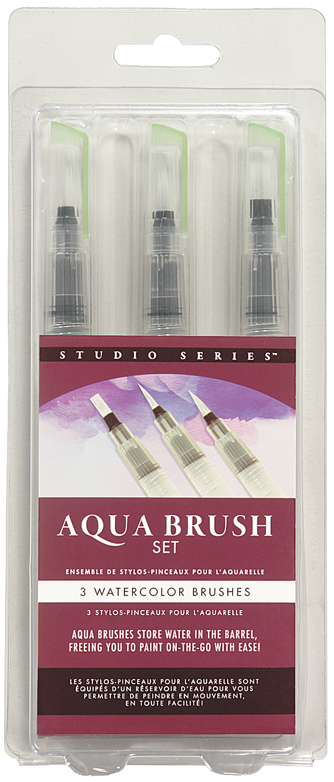 Brushes - Studio Series Aqua (Set of 3)