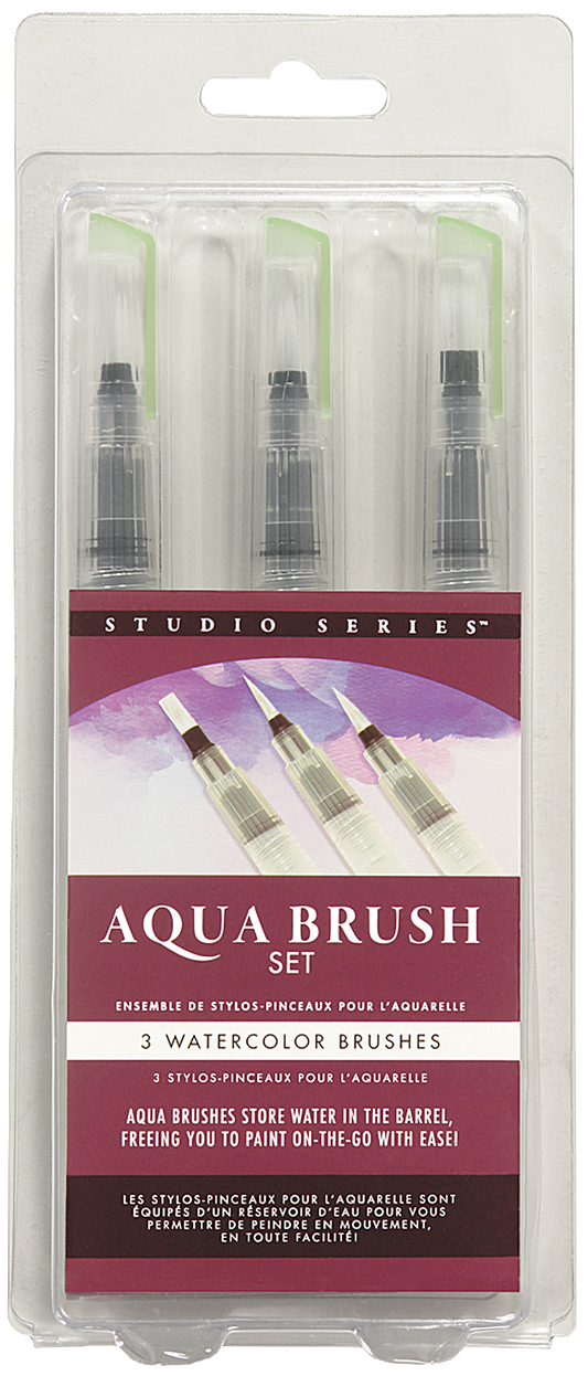 Brushes - Studio Series Aqua (Set of 3)
