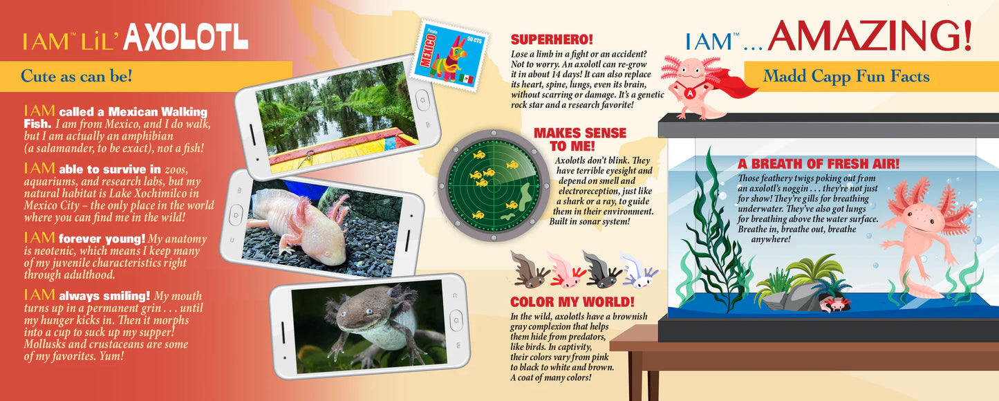 Puzzle - 100 Piece - I am Lil' Axolotl
