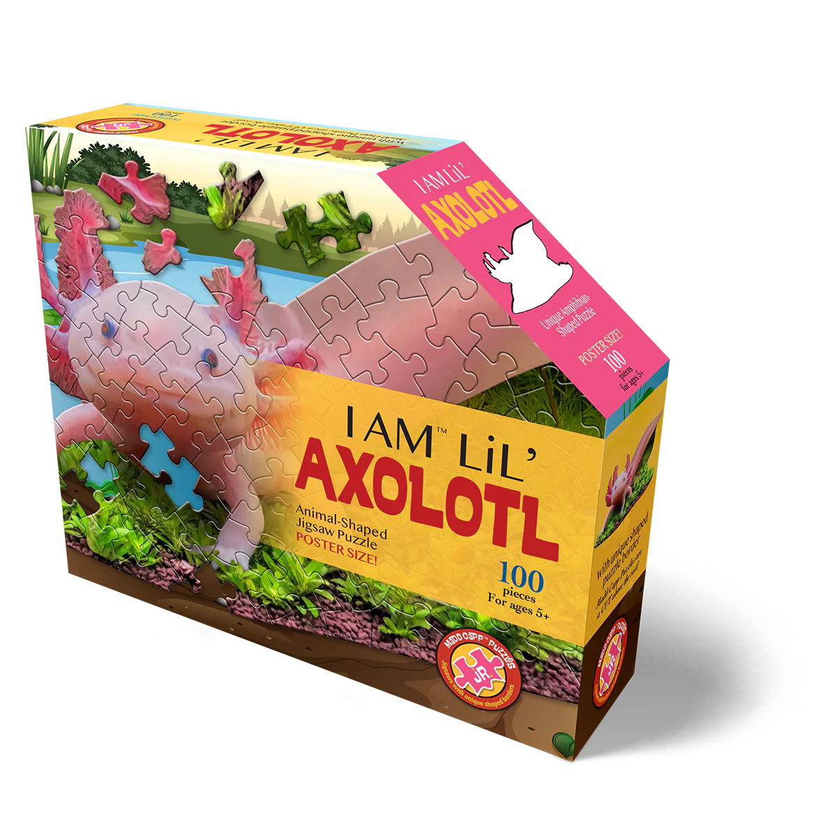 Puzzle - 100 Piece - I am Lil' Axolotl