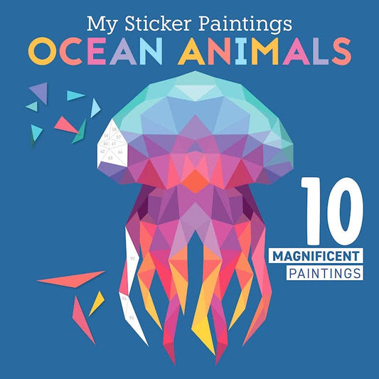 Stickers - My Sticker Paintings: Ocean Animals -  Kid's Activity Book