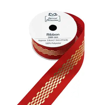 Ribbon - Christmas Design Ribbon 1"x3Yards/Roll