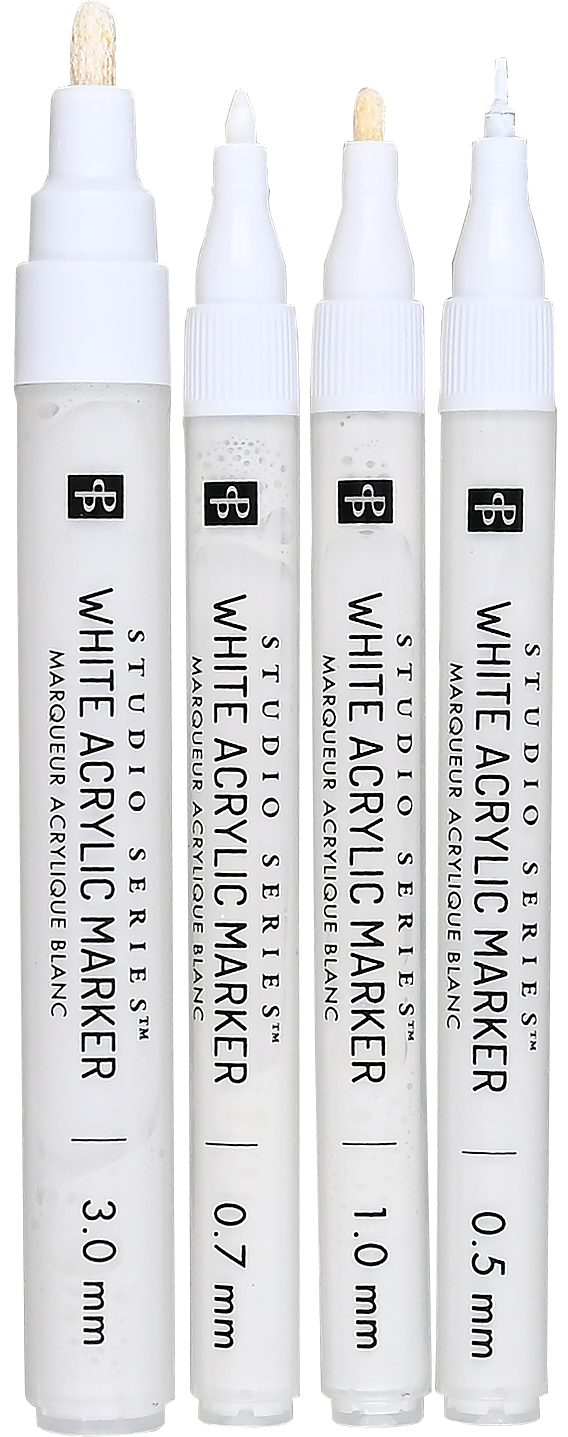 Markers - Studio Series White Acrylic