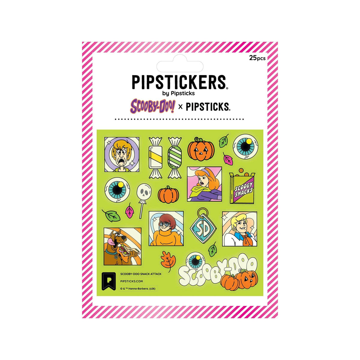 Stickers - Glow-in-the-Dark Scooby-Doo Snack Attack