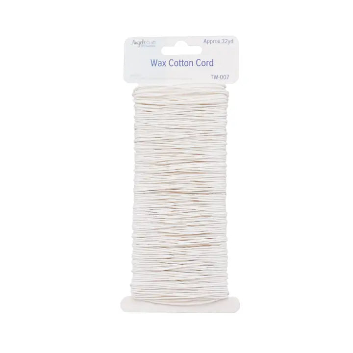 Rope - White Waxed Cotton Rope 20ft