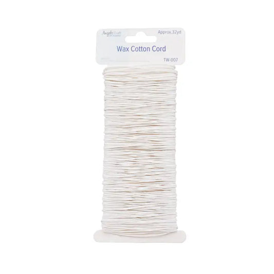 Rope - White Waxed Cotton Rope 20ft