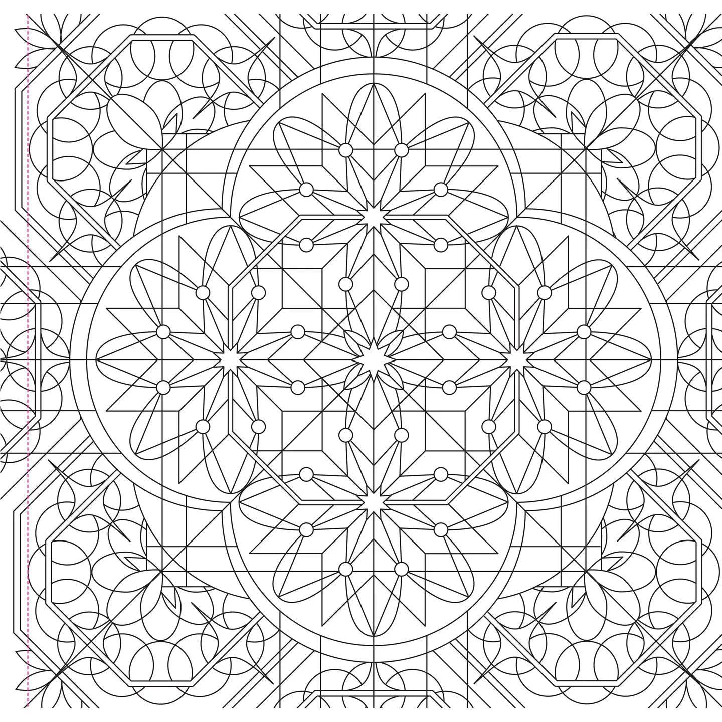 Coloring Book - Kaleidoscope Designs Artist's Coloring Book