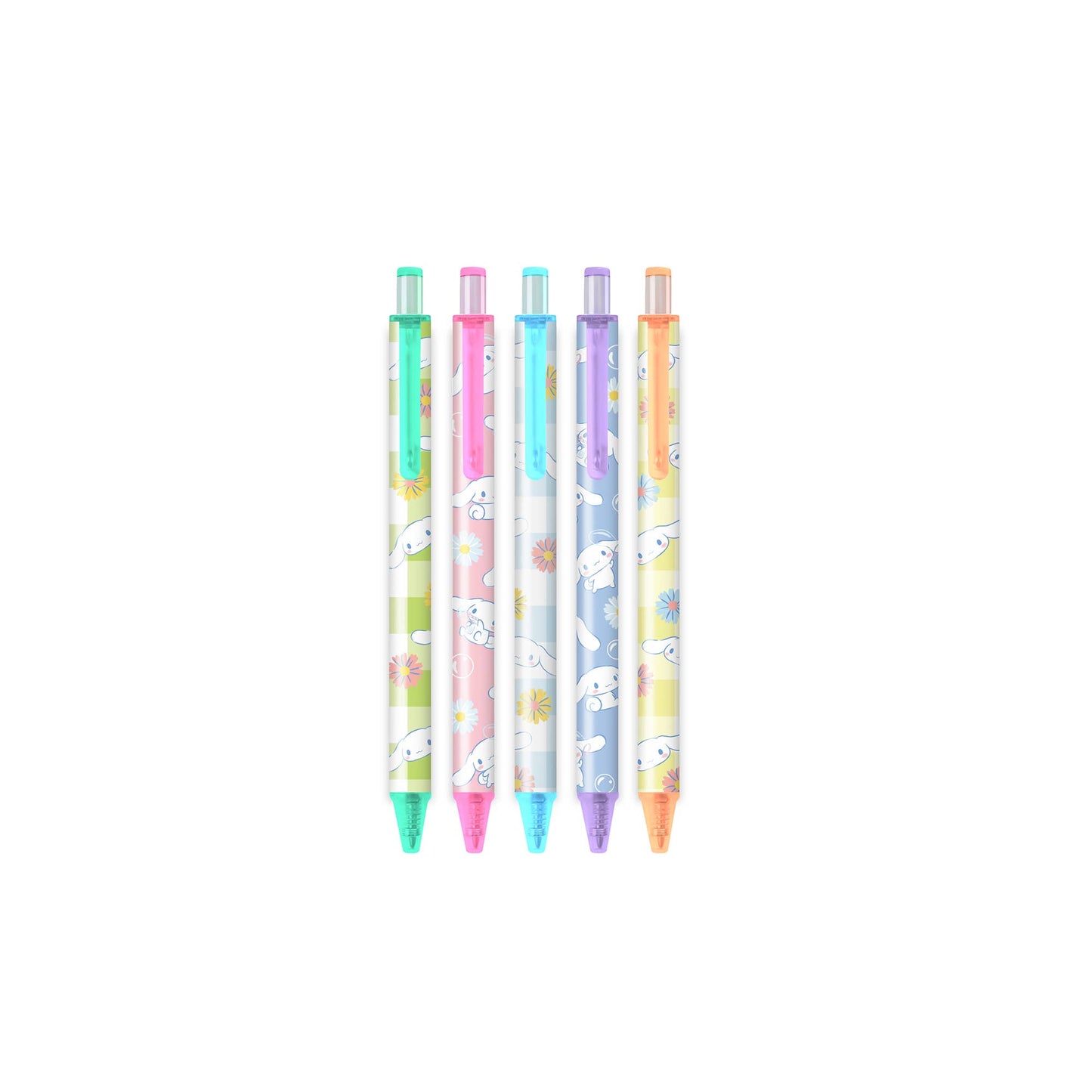 Pens - Sanrio Sweet Daisies Cinnamoroll™ Soft-Touch Gel Pen Set