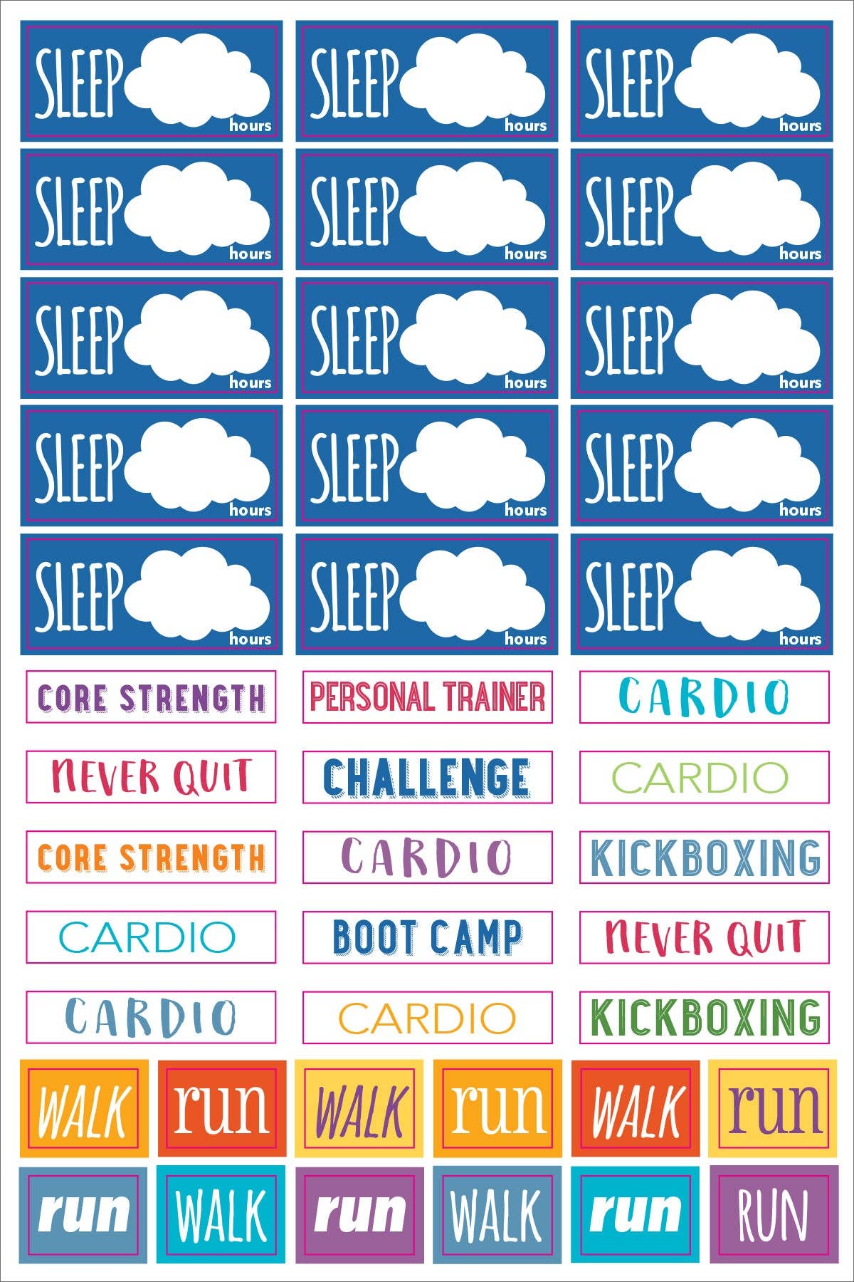 Stickers - Essentials Planner Mega Pack