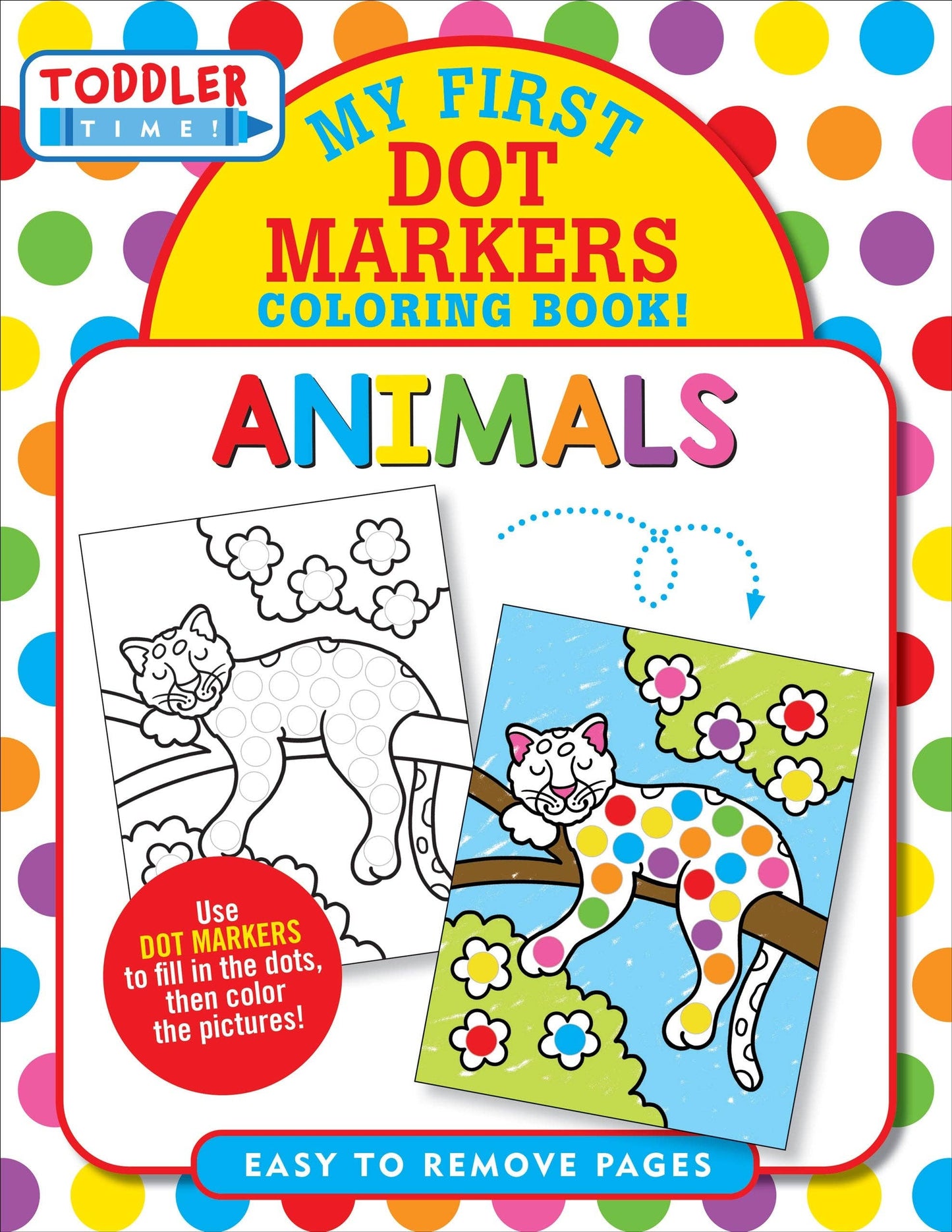 Coloring Book - My First Dot Markers Animals
