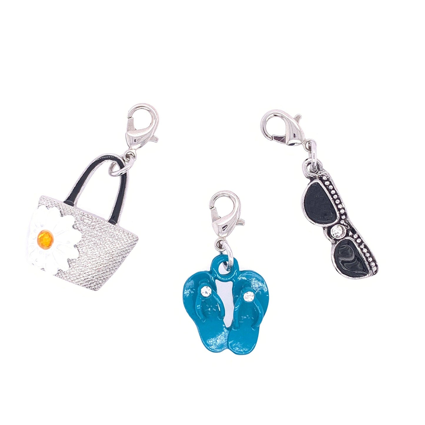 Jewelry - Beach Charms in Silver 3pc Set