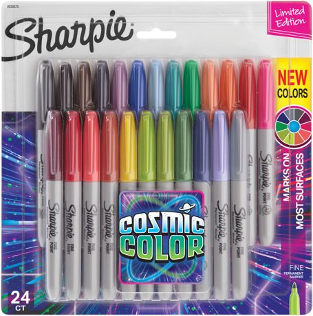 Markers - Sharpie Cosmic Color Fine Point Markers 24/Pkg