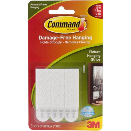 Command Strips - Command Medium Picture Hanging Strips