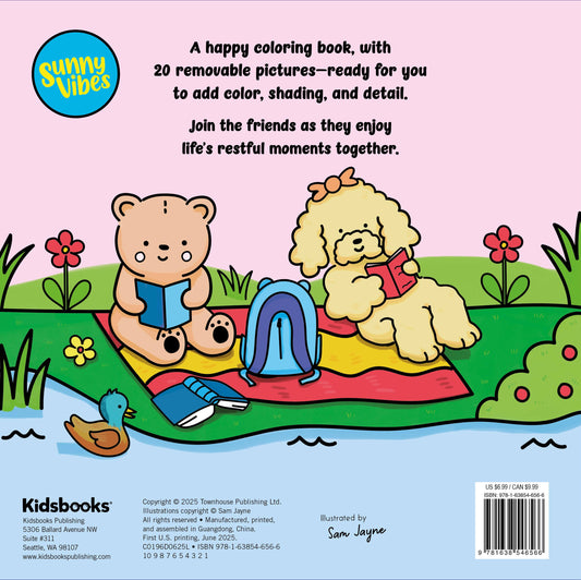 Coloring Book - Rest & Relax