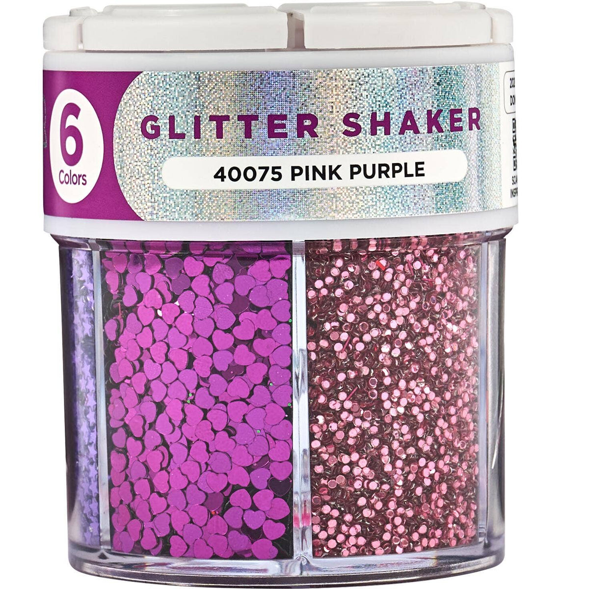 Glitter Shaker – Pink Purple