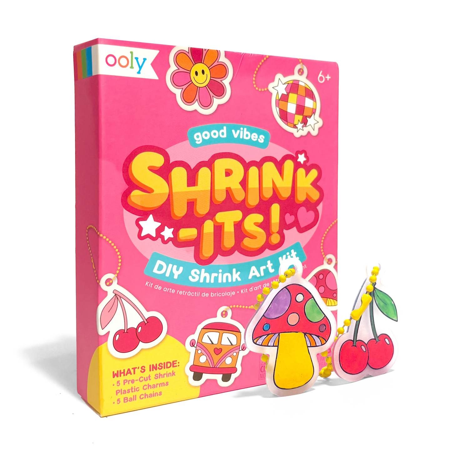 Shrink-Its! - Mini DIY Shrink Art Kit - Good Vibes