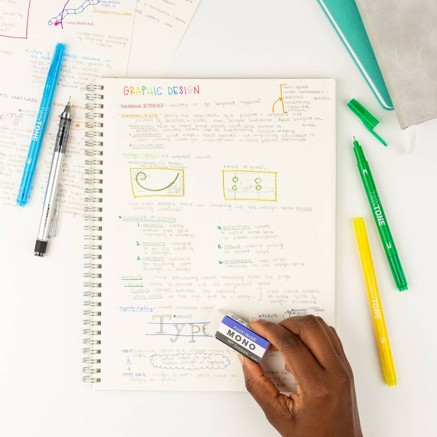 Eraser -  Small MONO