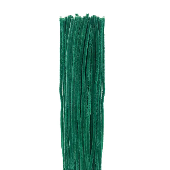 Pipe Cleaners - Dark Green 25ct