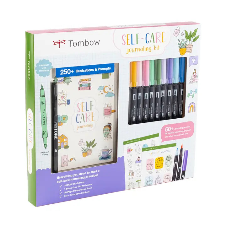 Journal - Tombow Self-Care Journaling Kit