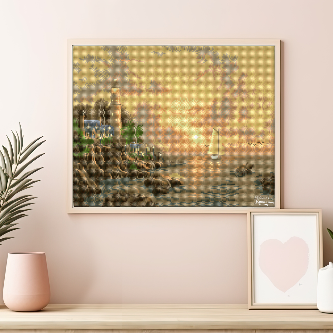 Diamond Dotz - Thomas Kinkade Sea of Tranquility