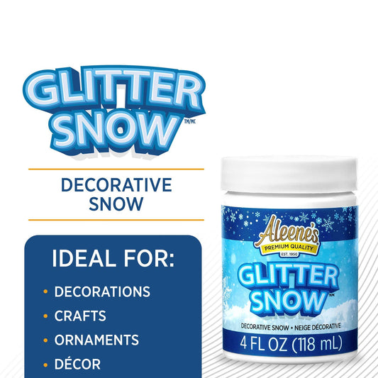 Glitter - Aleene's Glitter Snow 4 fl. oz.