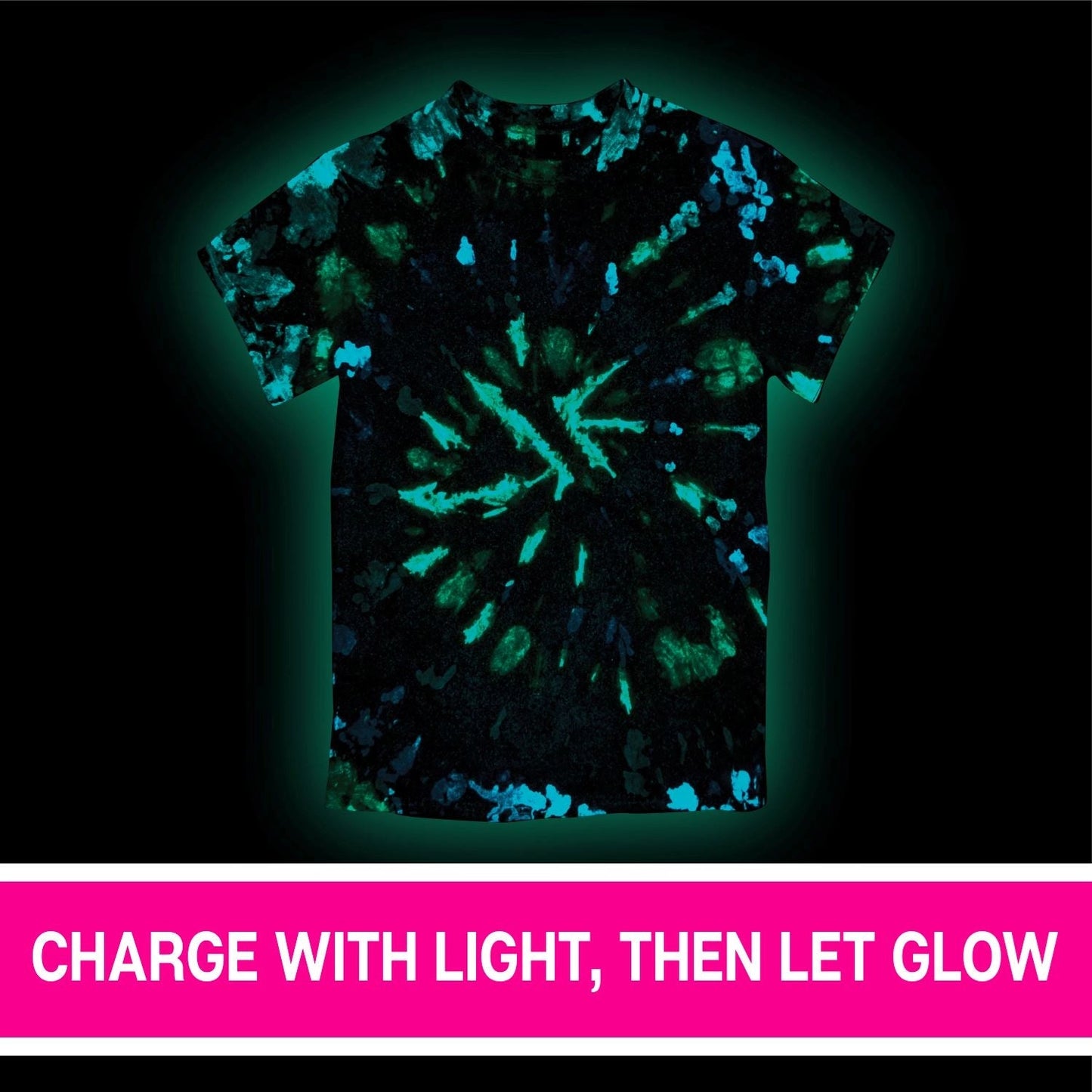 Tie Dye - Glow-in-The-Dark 4-Color Tie-Dye Kit