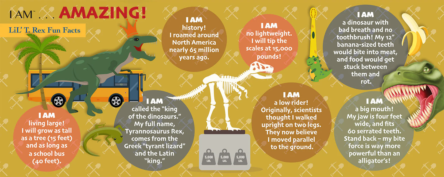 Puzzle - 48 Piece - I am Lil' T. Rex