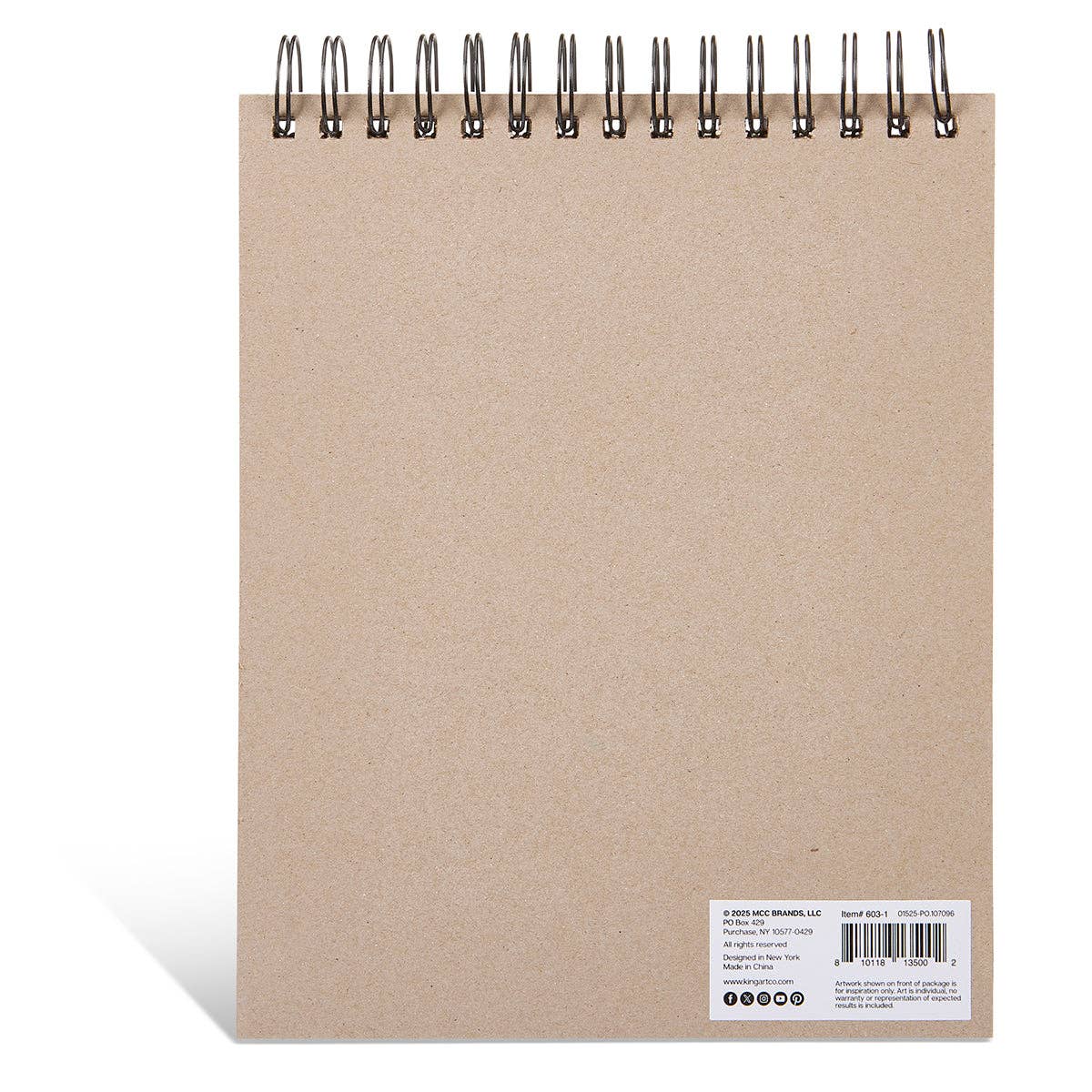 Paper Pad - Mixed Media Sketchbook - 8” x 10” - 60 Sheets